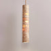 Cylindrical Travertine Pendant Light Vakkerlight