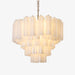 Frosted Glass Cascade Chandelier Vakkerlight