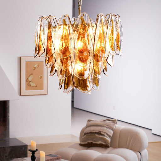 Solviva Glass Chandelier Vakkerlight