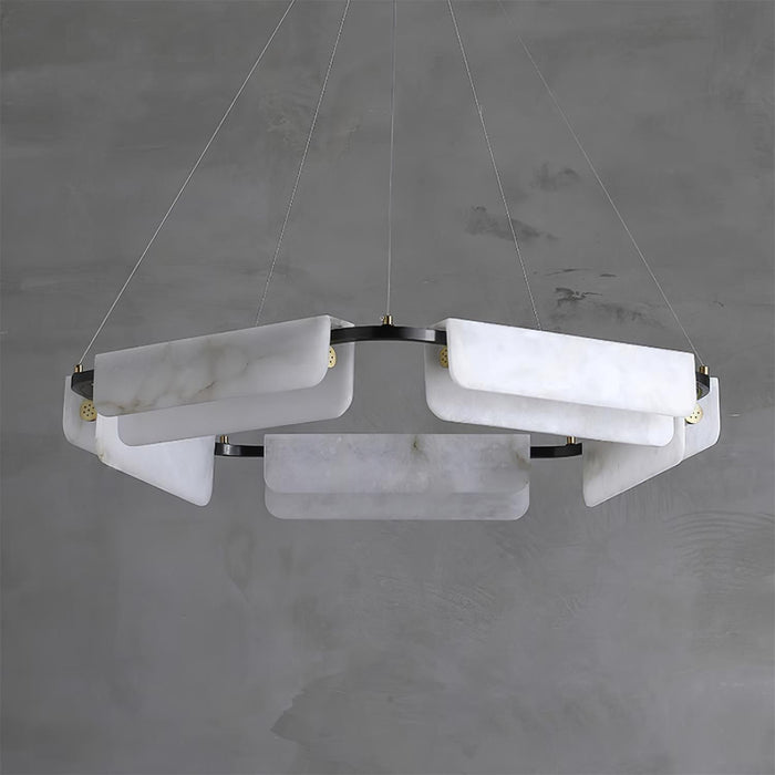 Delia Alabaster Chandelier Vakkerlight