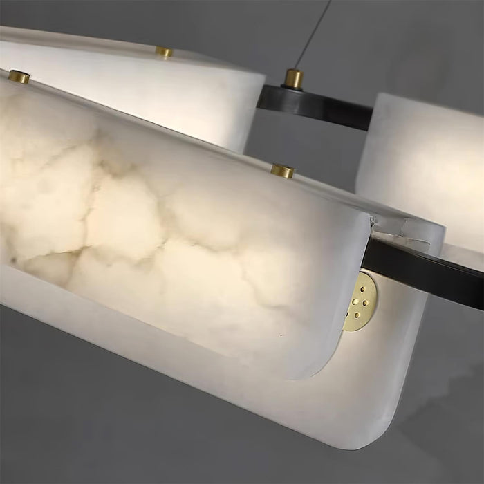 Delia Alabaster Chandelier Vakkerlight