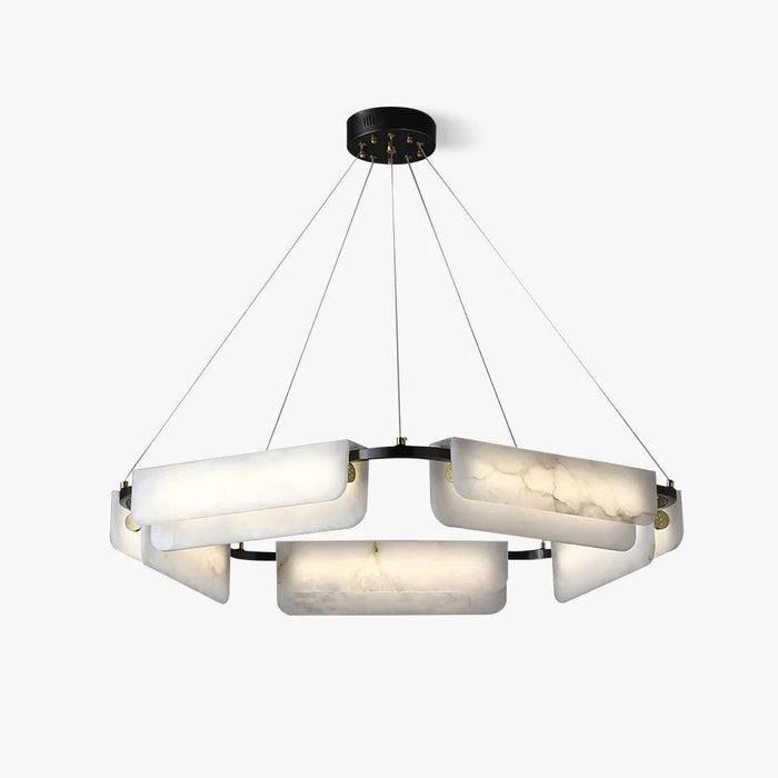 Delia Alabaster Chandelier Vakkerlight