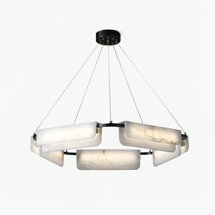Delia Alabaster Chandelier Vakkerlight