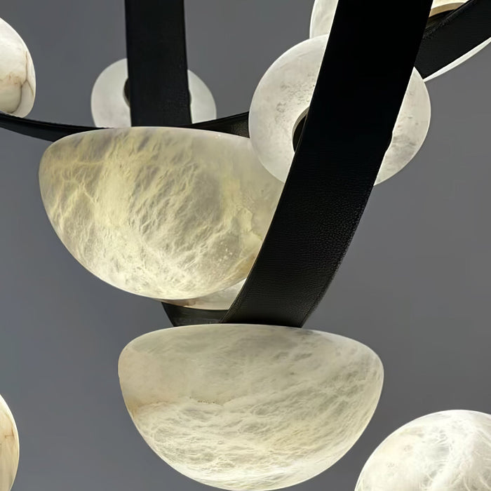 Dew Drops Alabaster Chandelier Vakkerlight