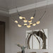 Dew Drops Alabaster Chandelier Vakkerlight