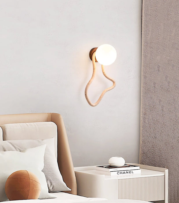 Driftform Travertine Wall Sconce Vakkerlight