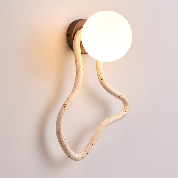 Driftform Travertine Wall Sconce Vakkerlight