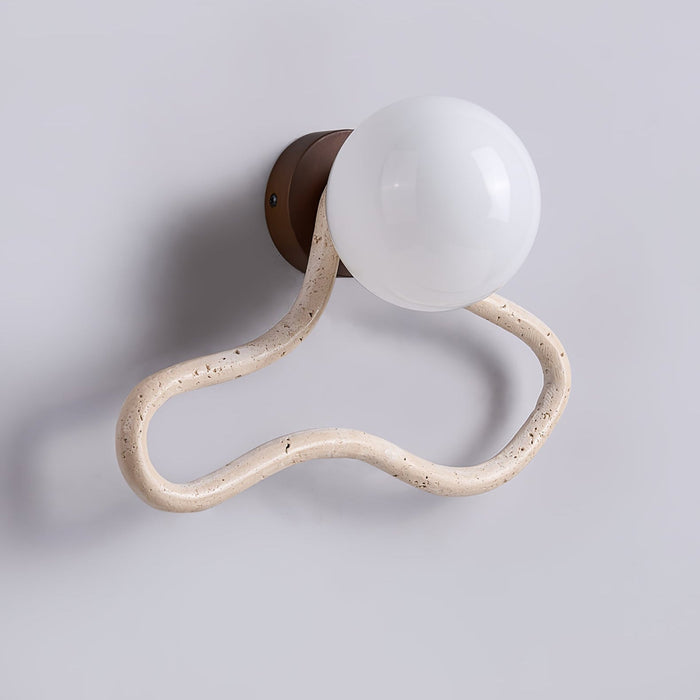 Driftform Travertine Wall Sconce Vakkerlight