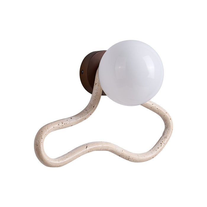 Driftform Travertine Wall Sconce Vakkerlight