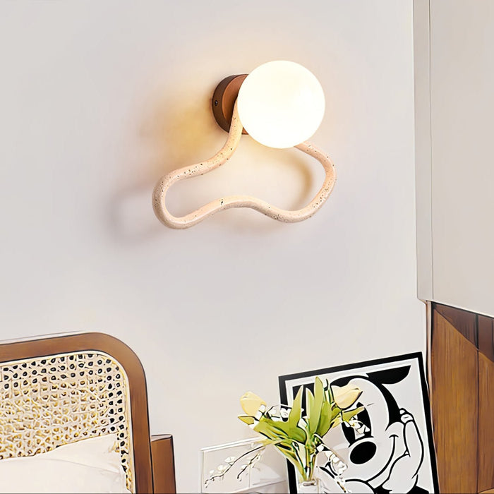 Driftform Travertine Wall Sconce Vakkerlight