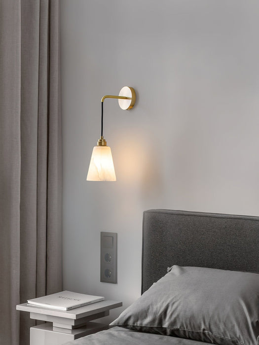 Droplet Alabaster Wall Lamp Vakkerlight