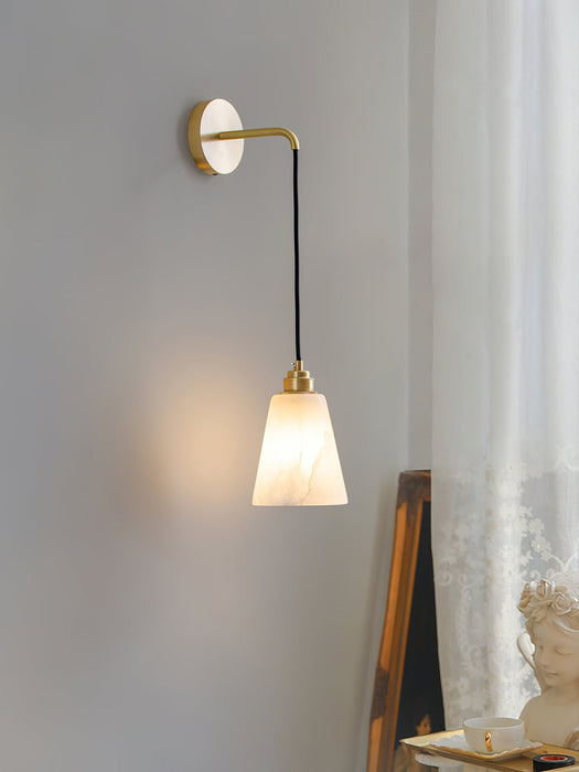 Droplet Alabaster Wall Lamp Vakkerlight