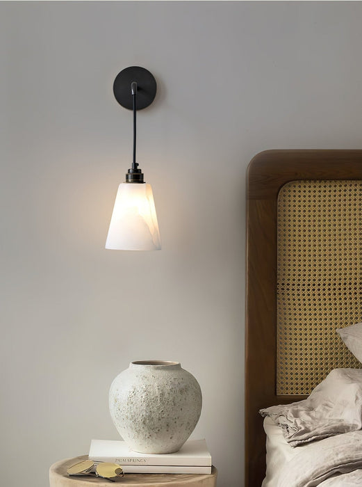 Droplet Alabaster Wall Lamp Vakkerlight
