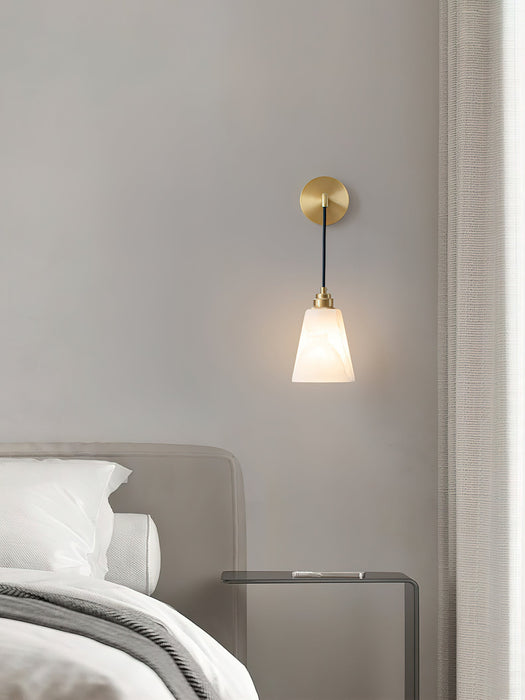 Droplet Alabaster Wall Lamp Vakkerlight