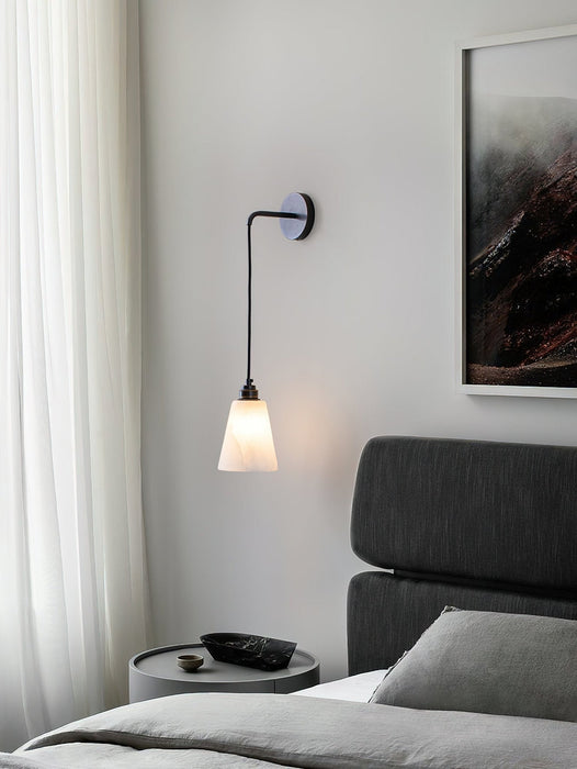 Droplet Alabaster Wall Lamp Vakkerlight