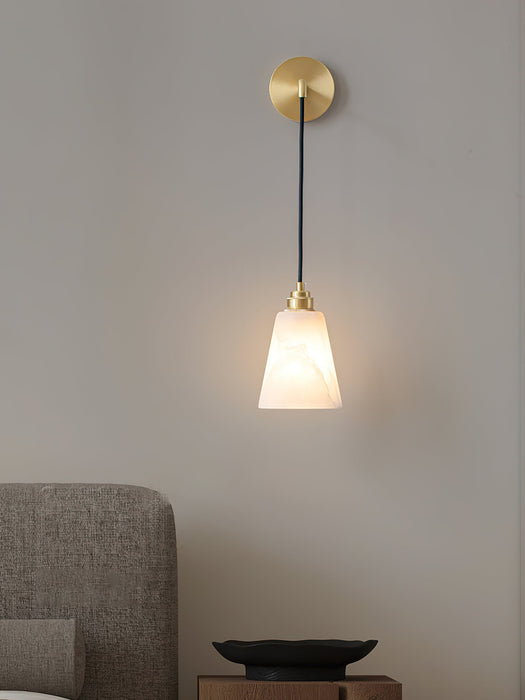 Droplet Alabaster Wall Lamp Vakkerlight