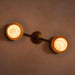 Dual Halo Alabaster Wall Light Vakkerlight