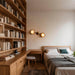 Dual Halo Alabaster Wall Light Vakkerlight