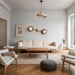 Dual Halo Alabaster Wall Light Vakkerlight