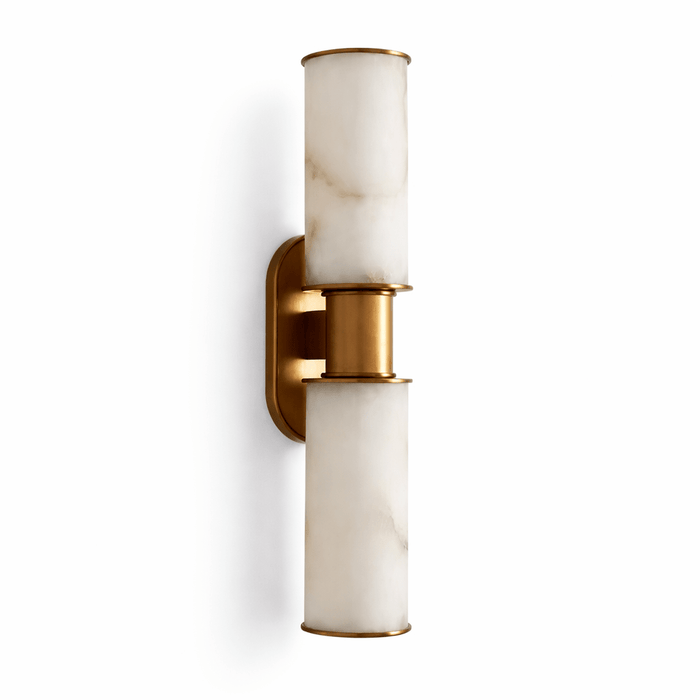 Dualis Alabaster Wall Sconce Vakkerlight