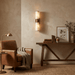 Dualis Alabaster Wall Sconce Vakkerlight