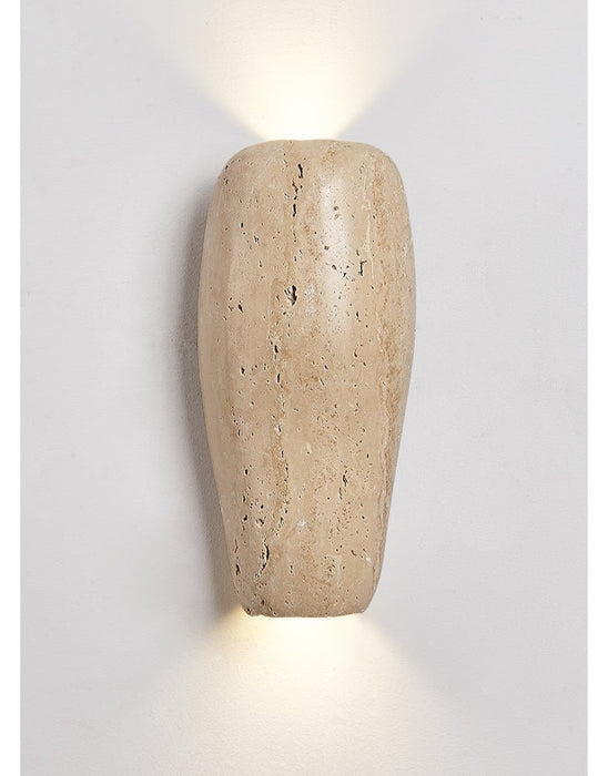 Earthy Stone Wall Sconce Vakkerlight