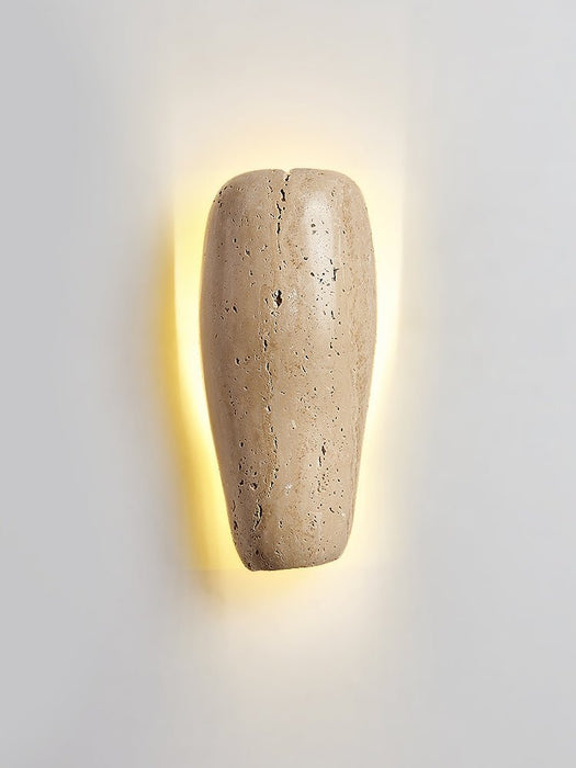 Earthy Stone Wall Sconce Vakkerlight