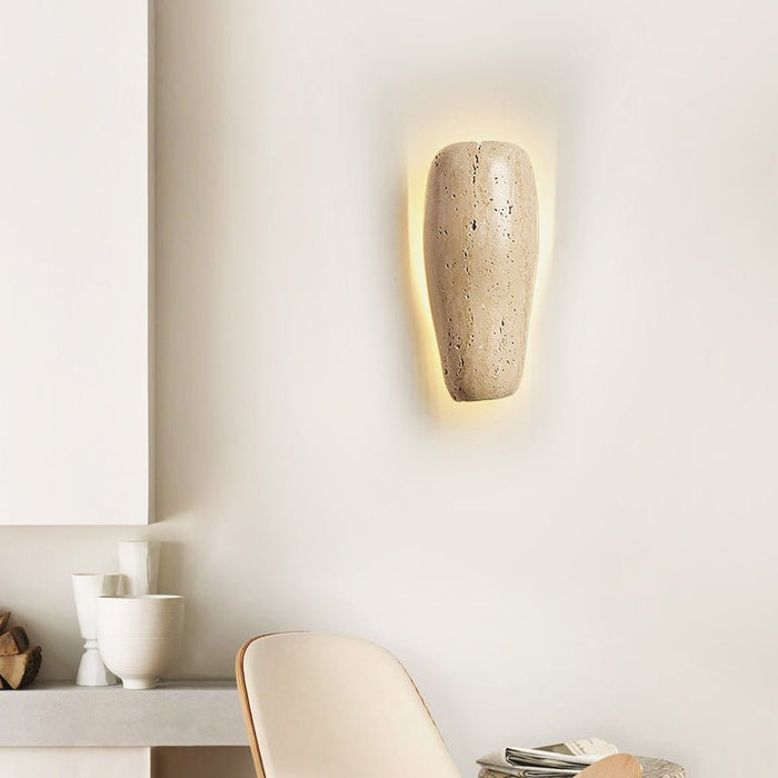 Earthy Stone Wall Sconce Vakkerlight