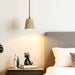 Earthy Travertine Cone Pendant Light Vakkerlight