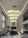 Ecliptica Spiral Alabaster Chandelier Vakkerlight
