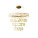 Ecliptica Spiral Alabaster Chandelier Vakkerlight