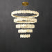 Ecliptica Spiral Alabaster Chandelier Vakkerlight