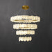 Ecliptica Spiral Alabaster Chandelier Vakkerlight