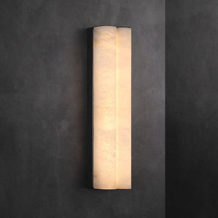 Elaris Alabaster Column Wall Light Vakkerlight