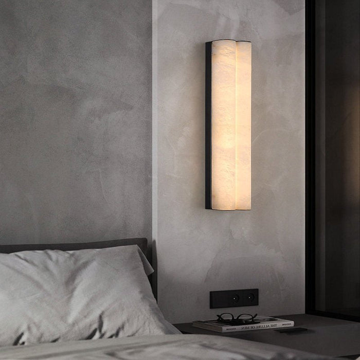 Elaris Alabaster Column Wall Light Vakkerlight