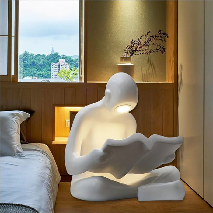 Elliott Reading Sculpture Floor Lamp Vakkerlight
