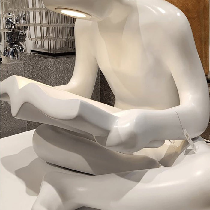Elliott Reading Sculpture Floor Lamp Vakkerlight
