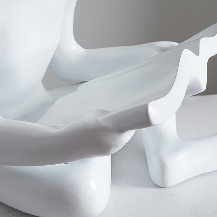Elliott Reading Sculpture Floor Lamp Vakkerlight