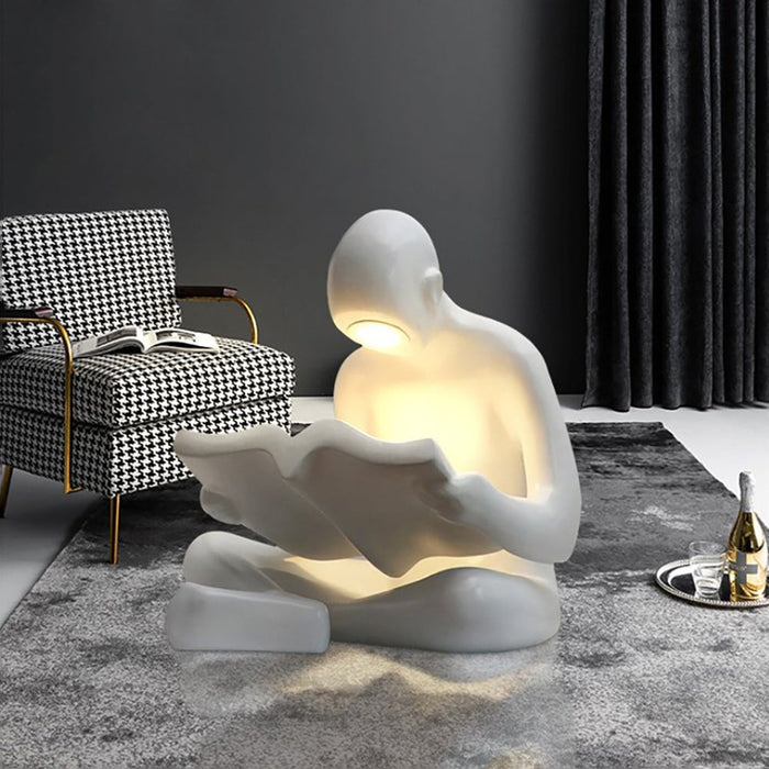 Elliott Reading Sculpture Floor Lamp Vakkerlight