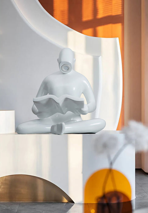 Elliott Reading Sculpture Floor Lamp Vakkerlight
