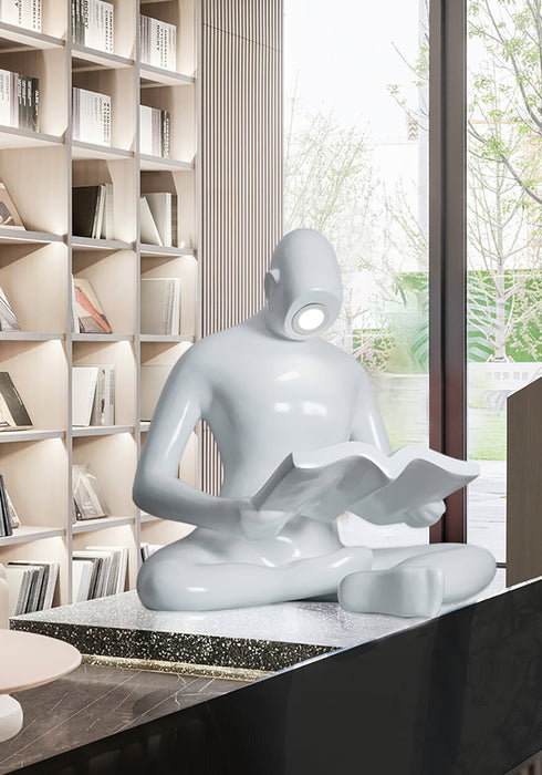 Elliott Reading Sculpture Floor Lamp Vakkerlight