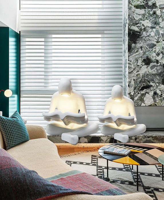 Elliott Reading Sculpture Floor Lamp Vakkerlight