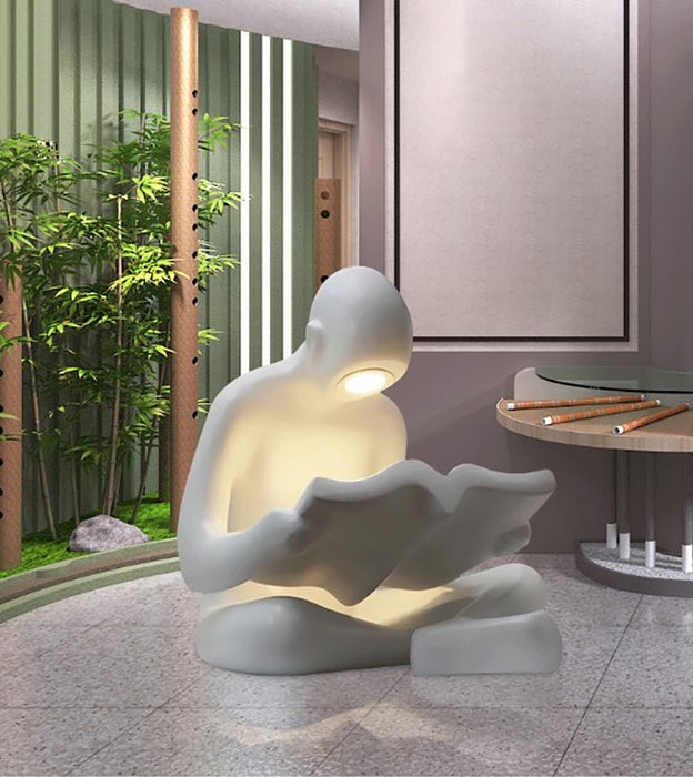 Elliott Reading Sculpture Floor Lamp Vakkerlight
