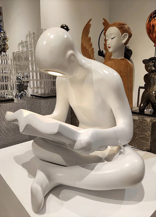 Elliott Reading Sculpture Floor Lamp Vakkerlight