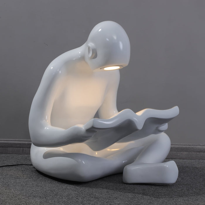 Elliott Reading Sculpture Floor Lamp Vakkerlight