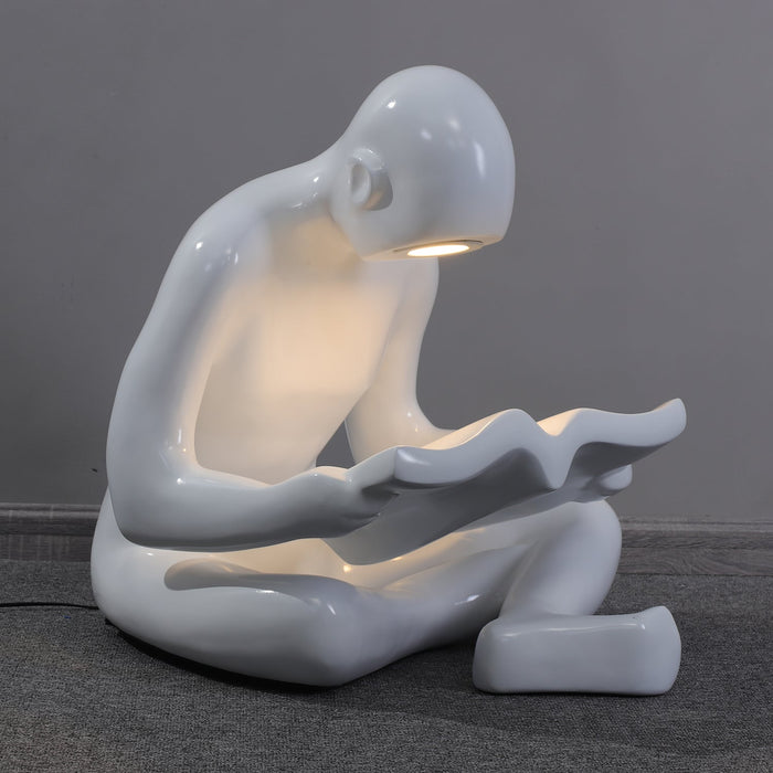 Elliott Reading Sculpture Floor Lamp Vakkerlight