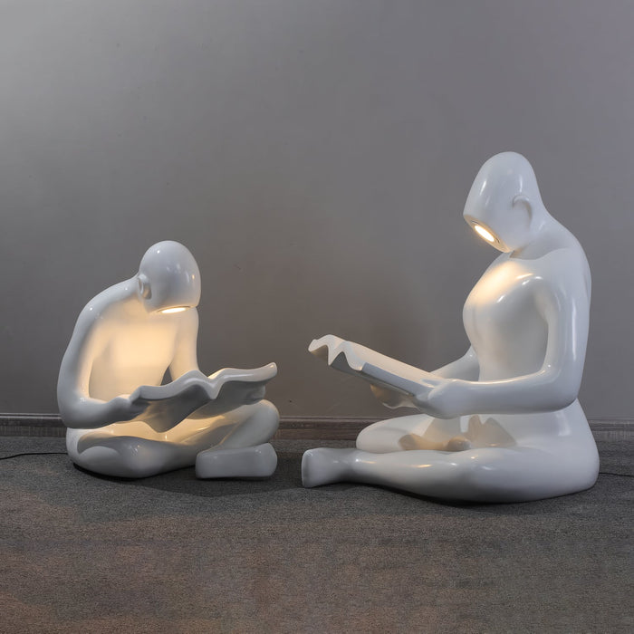 Elliott Reading Sculpture Floor Lamp Vakkerlight