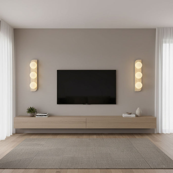 Elysian Travertine Wall Light Vakkerlight
