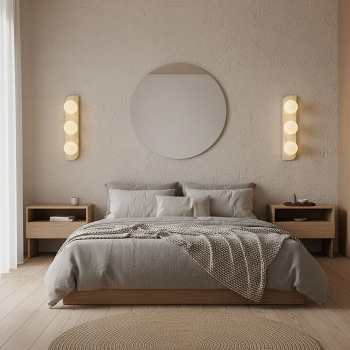 Elysian Travertine Wall Light Vakkerlight