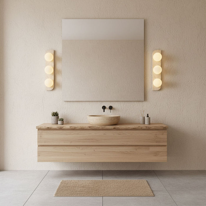 Elysian Travertine Wall Light Vakkerlight